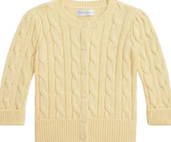 Metallic Cable-Knit Cardigan