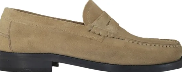 Miles Penny Loafer - Earth Suede