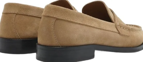 Miles Penny Loafer - Earth Suede