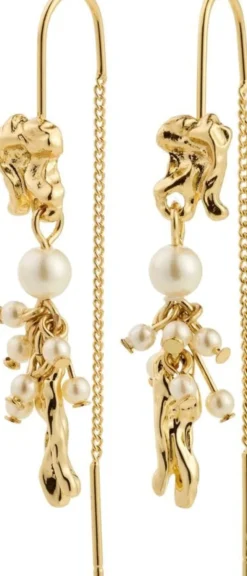 MILO chain earrings gold-plated