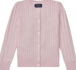 Mini-Cable Cotton Cardigan