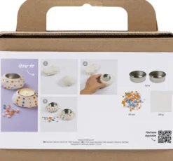 Mini DIY Kit Modellering, Lysestager