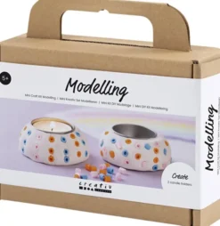 Mini DIY Kit Modellering, Lysestager