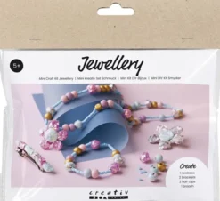 Mini DIY Kit Smykker, Halskæde, armbånd, spænder, broche