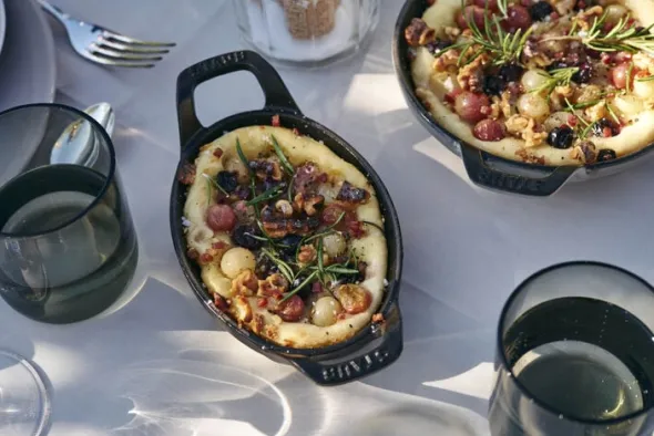 Minigryta 11 Svart Oval Gjutjärn