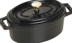 Minigryta 11 Svart Oval Gjutjärn