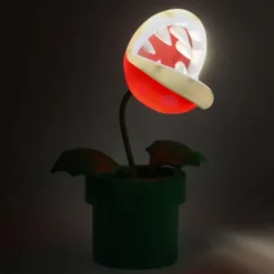Mini Piranha Plant Posable Lampe