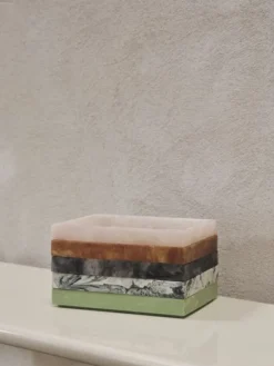 Mist Tray - 15 x 20 - Emerald Off-white