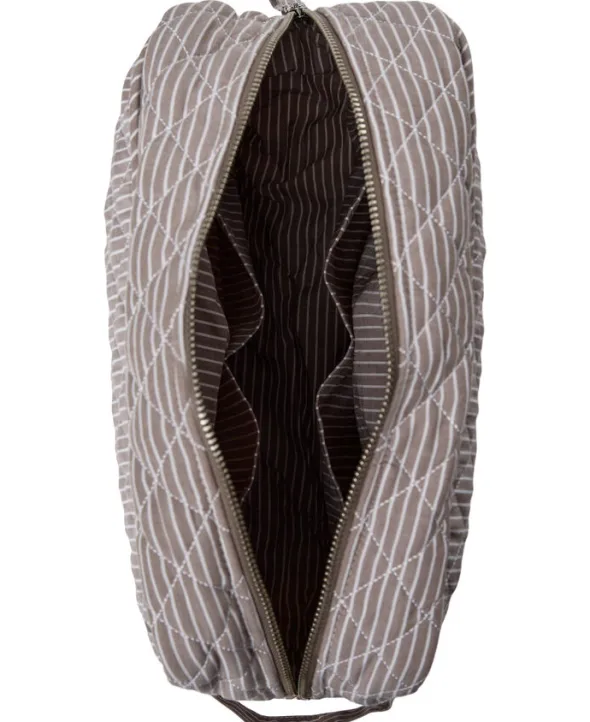Moira 2 toilettaske Fossil Stripe Large