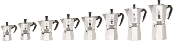 Moka Express espressokande, 12 kop Bialetti