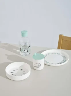 Moomin ABC dricklock till mugg Moomin turqouise