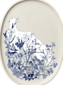 Moomin Arabia serveringsfad 17cm Haru Too-Tikki