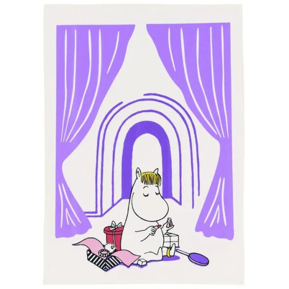 Moomin Arabia 50x70cm viskestykke Snorkfrøkken GOTS
