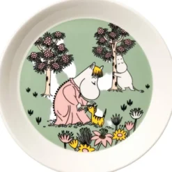 Moomin plate 19cm Loving Care