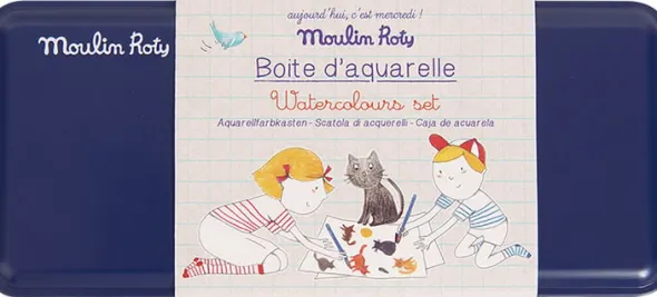 Moulin Roty - Akvarelfarver