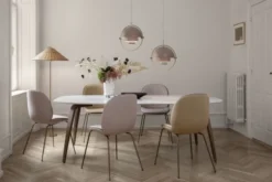 Multi-Lite Pendant (Base: Chrome, Shade: Black Semi Matt)