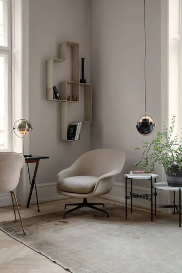Multi-Lite Pendant - Small (Base: Brass, Shade: Black Semi Matt)