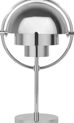 Multi-Lite Portable Lamp, EU (Base: Chrome, Shade: Chrome)