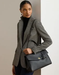 Nappa Leather Medium Farrah Soft Satchel