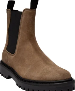 Nilou Suede Taupe