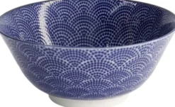 Nippon Blå tayo skål 15,2x6,7cm 500ml Prikker