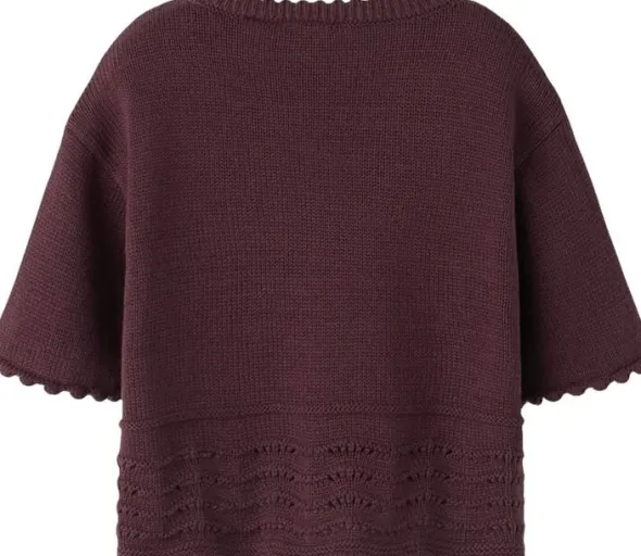 NMFLOLA SS KNIT TOP LIL