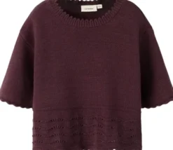 NMFLOLA SS KNIT TOP LIL