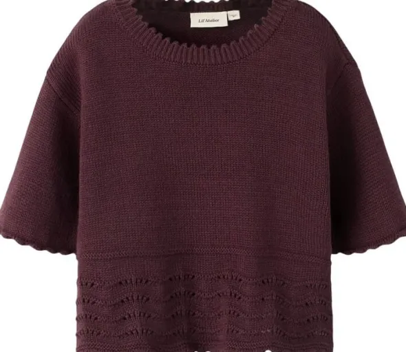 NMFLOLA SS KNIT TOP LIL
