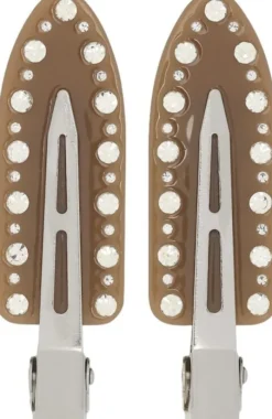 No Crease Crystal Clips // 2 pcs