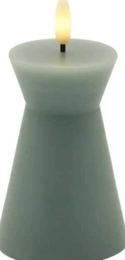 Nordisk Skulptur, Sille Kegle Ø6,7x10 cm, Sandy Green