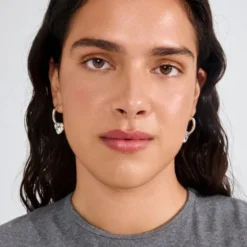NOVA earrings silver-plated