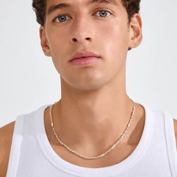 NOVA necklace silver-plated