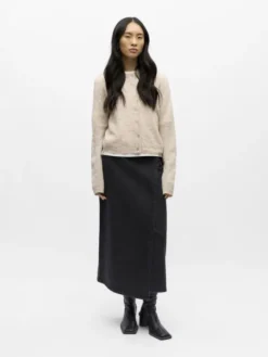 OBJAGATE L/S RE KNIT CARDIGAN NOOS