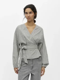 OBJANNA LS WRAP TOP E TNE 26
