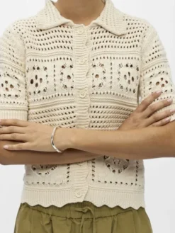 OBJBINDI S/S RE SHORT CARDIGAN 145