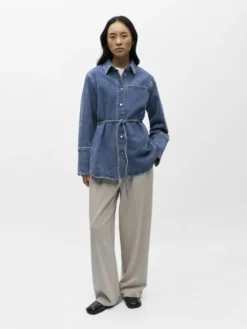 OBJCARO L/S LO DENIM SHIRT 144