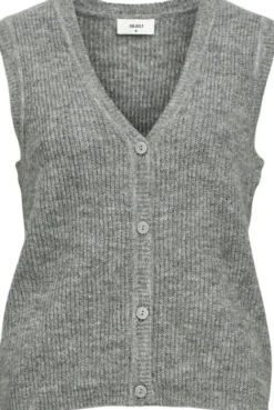 OBJDIANA RE V-NECK KNIT VEST DIV