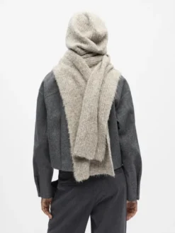 OBJMILU SCARF KNIT BALACLAVA 140