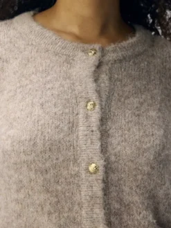 OBJSAGGIA RE L/S KNIT CARDIGAN NOOS