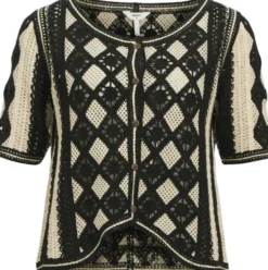 OBJWASILA KNIT RE S/S CARDIGAN 138