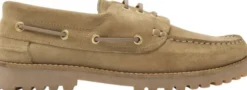 Ollie Boat Shoe - Earth Suede