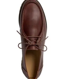 Ollie Moc Toe - Brown Leather