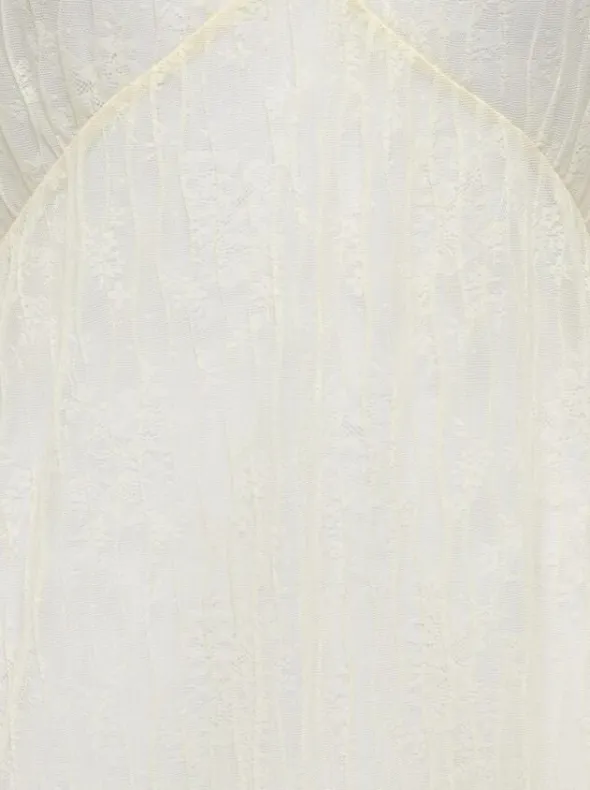 ONLMELLI PLISSE LACE STRAP DRESS WV