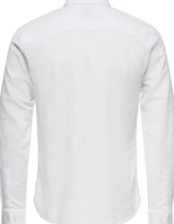 ONSCAIDEN LIFE LS SOLID LINEN SHIRT