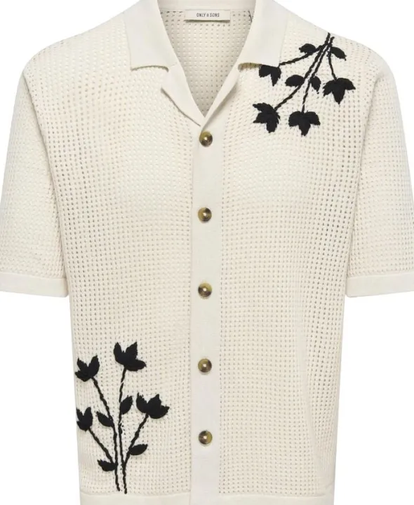 ONSTEGAN LIFE RLX SS SHIRT KNIT