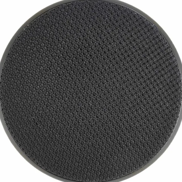 Optisk brandvarnare 10 cm Svart