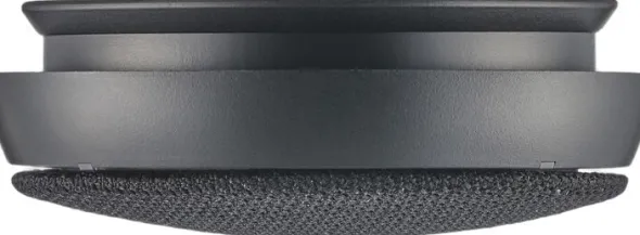 Optisk brandvarnare 10 cm Svart