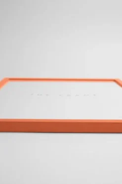 Orange Wood Frame