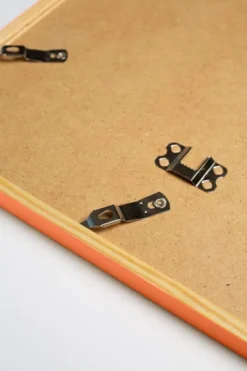 Orange Wood Frame