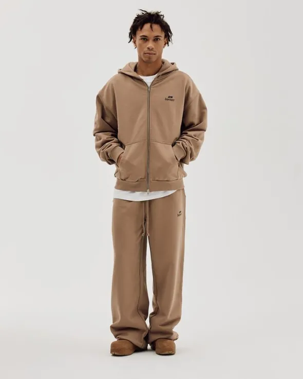Oversized Zip Hoodie Logo